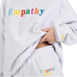 Empathy Sweatshirt and Sweatpant Set from Mayfair Group